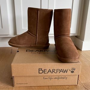 BearPaw Emma Short Suede Boots